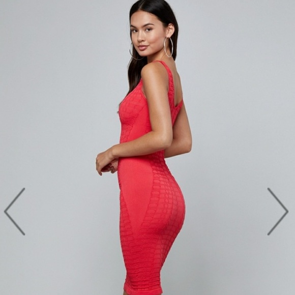 BEBE NWT Bodycon Seamless Pink Dress, XS/S & M/L - Picture 6 of 6
